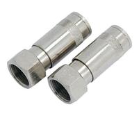 Neilsen 2Pc Air Line Fittings Hose Compressor Coupler Connector 1/2" Bsp Female