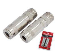 Neilsen 2Pc Air Line Fittings Hose Compressor Coupler Connector 1/2" Bsp Male