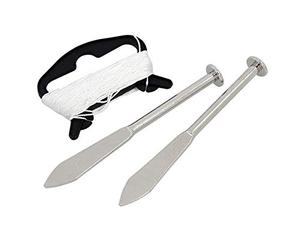 Neilsen 2pc Brick Line and Pin Set Level String for Building Walls