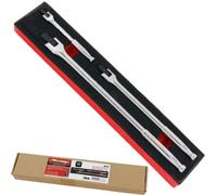 Neilsen 3Pc Flexi Head Knuckle Power Breaker Bar Wrench 1/4" 3/8" 1/2" Drive