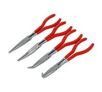 Neilsen 4Pc Extra Long Reach Needle Nose & Bent Pliers (11") 285mm Professional Ct0962