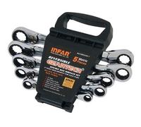 Neilsen 5Pc Ratchet Wrench Double Ring Reversible (Ct2774)