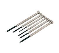 Neilsen 6-Piece Precision Screwdriver Set - Flat Head