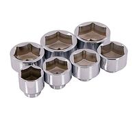 Neilsen 7pc 3/8 Inch Drive Oil Filter Socket Set CT4280
