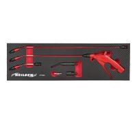 Neilsen Air Blow Gun Quick Change Nozzle Set 16 Bar with 5 Nozzles