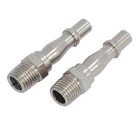 Neilsen Air Line Fittings Hose Compressor Tool Connector 1/4" Bsp Female 2Pc