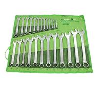 Neilsen CT0311 25pc Combination Spanner Set - Sizes: 6-32mm | Cold Stamped | Comes with Wallet | Ideal for Nut and Bolt Applications