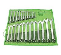 Neilsen CT0311 25pc Combination Spanner Set - Sizes: 6-32mm | Cold Stamped | Comes with Wallet | Ideal for Nut and Bolt Applications
