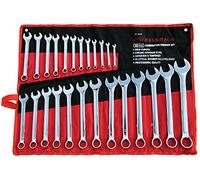 Neilsen CT0441 6-32 mm Full Polish Finish Spanner Set - Silver (25-Piece)