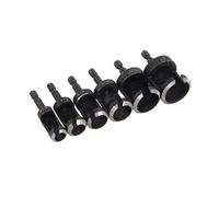 Wood Plug Cutting Set 6 Piece Cutting Tools Drill Bits (Genuine Neilsen CT0640)
