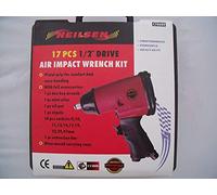 17 Pc Heavy Duty 1/2" Inch Air Impact Wrench Gun 9 - 27mm Sockets Kit Set CT0680