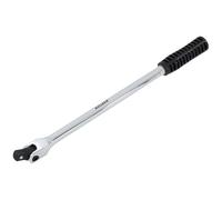 Neilsen CT0743 1/2in Drive Power Bar - Size:15in / 380mm | Breaker Bar for Socket and Ratchet Applications with Rubber Handle Grip