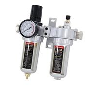 Air filter / regulator / oil lubricator for air compressor 1/2" + 1/4" fittings