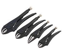 Neilsen ct0980 4 Piece Locking MOLE Grip Pliers, Black