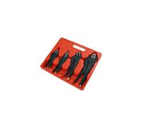Neilsen CT0980 Locking Mole Grip Pliers - Black (4-Piece)