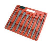 Neilsen CT1041 8-Piece Punch and Chisel Set - Includes Cold Chisels, Centre Punch, Pin Punches, and Taper Punches - Precision Ground, Heat-Treated, and Drop Forged for Heavy-Duty Use