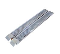 Neilsen CT1073-2 Steel Loading Ramps - Heavy-Duty 2-Piece Set for Safe Vehicle Loading and Unloading