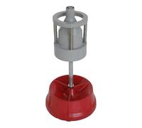 Neilsen CT1108 Portable Wheel Balancer with Bulls Eye Spirit Level, Machined Aluminium Head, 22.5/8in Height 11.7/8in Diameter, Rust Resistant Base.