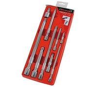 Neilsen CT1232 9pc Mixed Drive Extension Bar Set - Chrome Vanadium | 1/4in 3/8in 1/2in Drive with Wobble End | Sizes 50mm 75mm 100mm 150mm 225mm