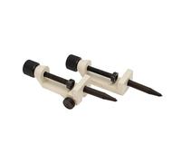 Neilsen CT1279 Precision Trammel Head Set - Suitable for Circle, Arc Marking Layout, Template Creation, Woodworking Construction and Metalworking Applications