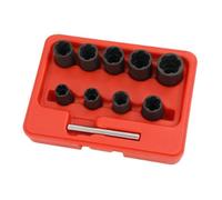 10 PIECE anti slip TWIST SOCKET SET EASY OUT
