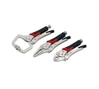 3 PIECE MINI LOCKING MOLE GRIP PLIERS