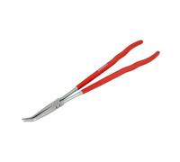 Neilsen CT1454-16in Long Reach Needle Nose Pliers with 45° Angled Jaws and Non-Slip Grip Handles for Gripping and Accessing Tight Spaces