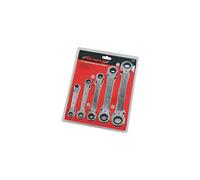 Neilsen CT1624 5 Piece Offset Ratchet Ring Spanner Set, Silver