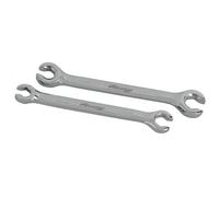 Neilsen CT1659 2pc Flare Nut Spanner Set - Size: 8 x 10mm, 9 x 11mm | Open End Flare Nut Wrench | Ideal for for Thermocouples