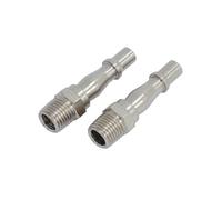 2 PIECE MALE AIRLINE BAYONET FITTING 1/4" BSP
