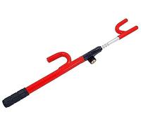 neilsen CT1716 Universal Anti-Theft Car Steering Wheel Lock - Red