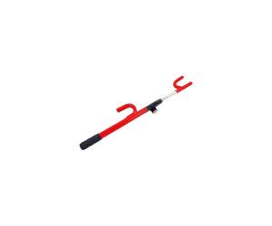 neilsen CT1716 Universal Anti-Theft Car Steering Wheel Lock, Red