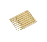 Neilsen CT1790-8pc Brass Pin Punch Set with Sizes 1/16in to 5/16in for Metalworking and Mechanical Applications