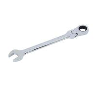 Neilsen CT2018-18mm Flexi-Head Ratchet Spanner | Designed for Tight Access Areas | Manual Tool for Efficient Bolt Tightening or Loosening