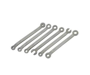 Neilsen CT2112 6pc Brake Spanner Set - Multi Size Hex, Square, Open End Brake Line Spanners | Suitable for Automotive Brake System Maintenance