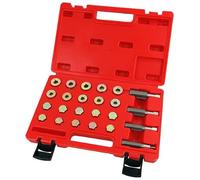 Neilsen CT2269 24pc Oil Pan Thread Repair Set with M13 M15 M17 M20 Taps | 24-piece thread repair set, Chrome Vanadium taps, M13 M15 M17 M20 sizes, oil drain plug repair, cars motorbikes trucks vans