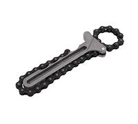 Neilsen CT2385 Oil Filter Wrench - 8.5in/215mm Length with Steel Chain and Durable Aluminum Handle for Filters up to 120mm