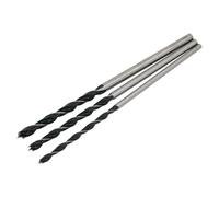 Neilsen CT2475 3pc Wood Drill Set 6mm 8mm 10mm x 300mm Wood Drilling Drill Bit Set