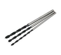 Neilsen CT2475 3pc Wood Drill Set 6mm 8mm 10mm x 300mm Wood Drilling Drill Bit Set