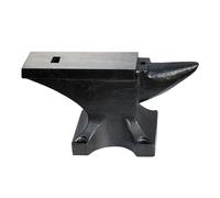 Neilsen CT2574 100kg Single Horn Anvil - Cast Iron Construction | Powder Coated Finish | Ideal for Blacksmith and Metalworking Applications | Compatible with Forging & Shaping Metal Works