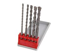 Neilsen CT2998 5pc SDS Plus Drill Bit Set - High-Speed Steel Bits for Concrete and Masonry Drilling