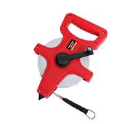 Neilsen CT3112-30m / 100ft Tape Measure: 13mm Wide Fibreglass Blade with Rapid Rewind Handle