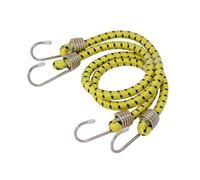 Neilsen CT3135 2pc Bungee Cord Set - Size: 24in / 600 x 12mm | Heavy Duty Elastic Cords with Metal Hooks | Ideal for Securing Vehicles, Trailers and Cargo