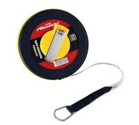 Neilsen CT3222-10m Tape Measure | 33ft Dual Scale Fibreglass Tape | ABS Case | Metric and Imperial | Rewind Handle