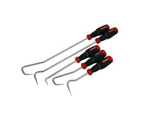 Neilsen CT3310-5pc Hook and Pick Set | 200-420mm Long | Carbon Steel | Mirror Polished | Double Colour Handle | Ideal for Automotive and Workshop Applications