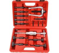 Neilsen CT3385-16pc Blind Hole Bearing Extractor Set with Puller Slide Hammer, Screw Adaptors M6/M8/M10, Collets 8-58mm, Ideal for Removing Bearings in Confined Areas