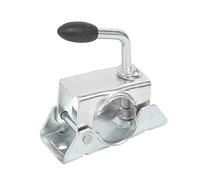 Neilsen CT3402 Jockey Wheel Clamp 48mm for Trailers, Caravans, and Prop Stands - Zinc Plated with Two M10 Fixing Holes 105mm Apart