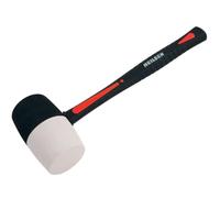 Rubber Mallet 32oz With White & Black Face Garage Professional Heavy Duty CT3554