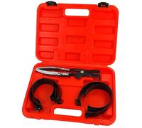 Neilsen CT3565 7pc PistonRing Compressor Set | 73-111mm Range | Ratchet Piston Ring Compressor Pliers with 6 Swivel Bands | for Piston Ring Installation
