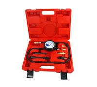 Neilsen CT3615 7pc Pressure Loss Testing Kit Diesel and Petrol Engines M10 M12 M14 M18 M24 Adaptors Dial Indicator 6.8bar 100psi Single Cylinder Pressure Testing